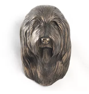 Bearded Collie - Hundestatue, hängende Büste, einzigartige Dekoration für Hundeliebhaber der Marke Art-Dog