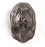 Collie Barbu, Bearded collie, Parfois appelé colley barbu - Statue de chien, buste suspendu, décoration unique pour les amoureux des chiens par la marque Art-Dog