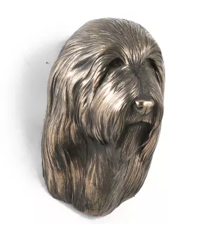 Bearded Collie - Hundestatue, hängende Büste, einzigartige Dekoration für Hundeliebhaber der Marke Art-Dog