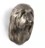 Collie Barbu, Bearded collie, Parfois appelé colley barbu - Statue de chien, buste suspendu, décoration unique pour les amoureux des chiens par la marque Art-Dog