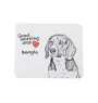 Beagle - tapis de souris personnalisé avec impression, tapis de souris personnalisé avec chien, accessoire unique pour employé de bureau de la marque Art-Dog