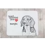Beagle - tapis de souris personnalisé avec impression, tapis de souris personnalisé avec chien, accessoire unique pour employé de bureau de la marque Art-Dog