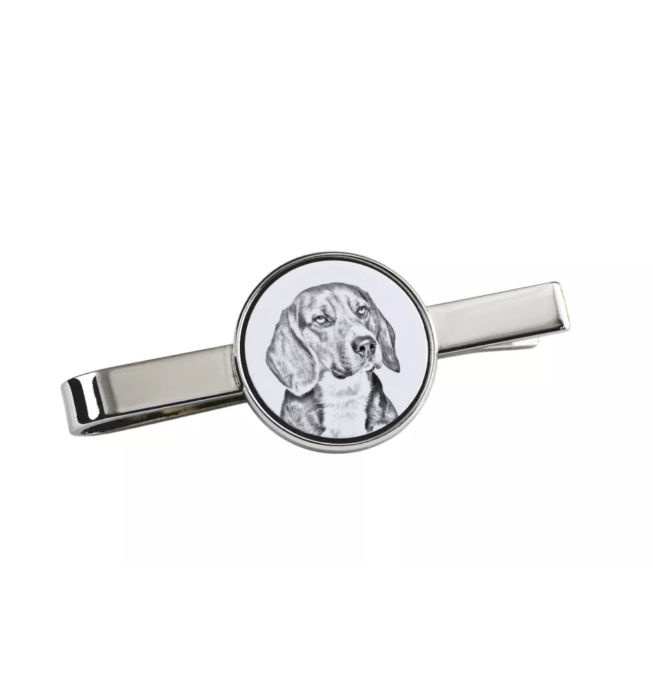 Beagle - Krawattenklammer mit Hund, personalisierter Krawattenclip, einzigartiges Geschenk für Männer von der Marke Art-Dog