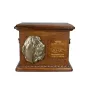 Basset Hound - urn for dog ashes, personalized urn with engraving and bas-relief, commemorative box for dog ashes by Art-Dog brand