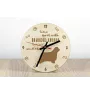 Bearded Collie - Uhr mit Hund, Holzuhr mit Gravur, personalisierte Uhr von Art-Dog