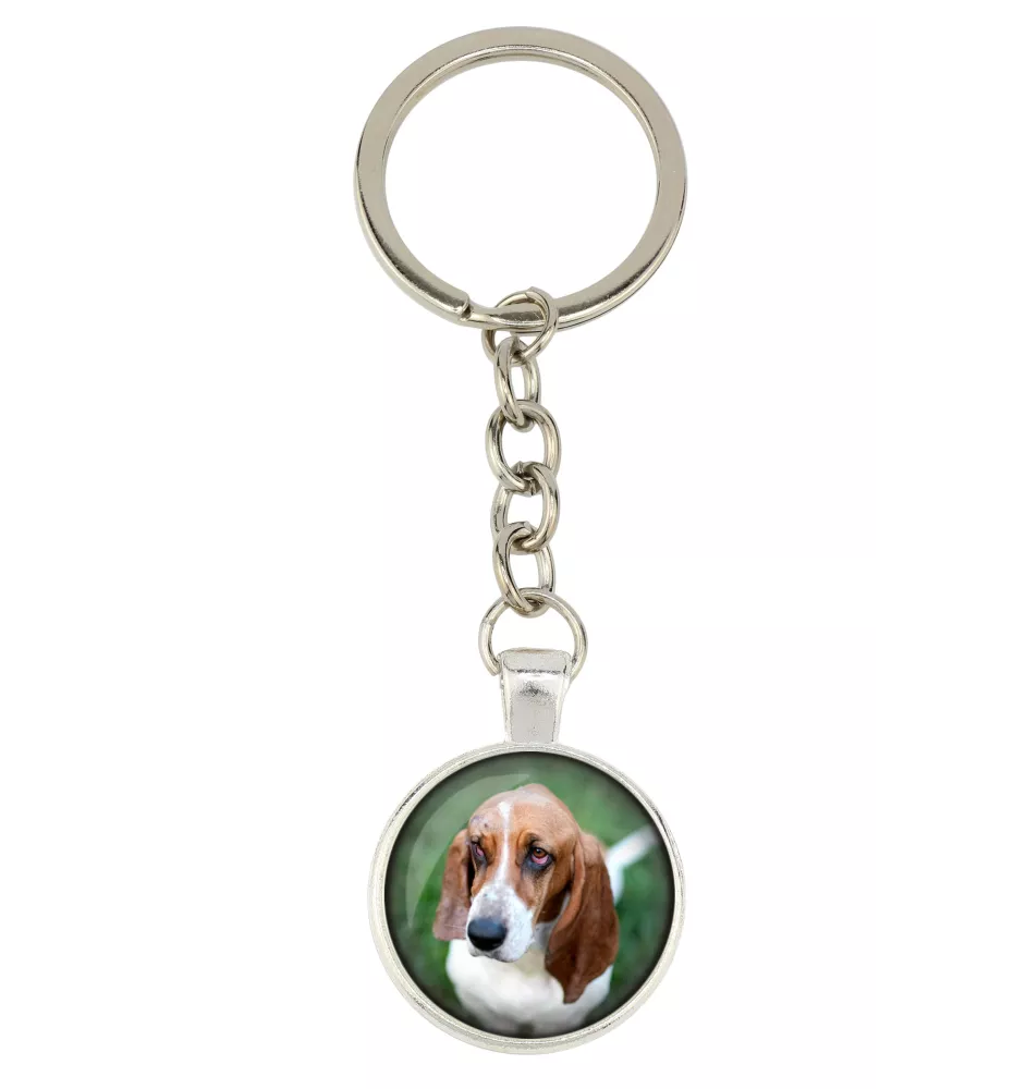 Basset Hound brelok ze zdjęciem Art-Dog