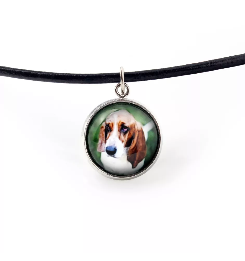 Basset Hound zawieszka ze zdjęciem Art-Dog