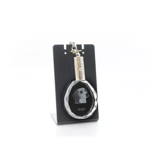 Beagle - pendentif avec une photo de chien, porte-clés en cristal dans une boîte cadeau, un cadeau unique par Art-Dog