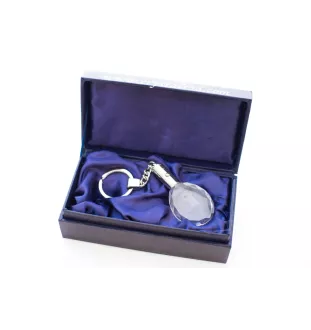 Beagle - Anhänger mit einem Foto eines Hundes, Schlüsselanhänger aus Kristall in einer Geschenkbox, ein einzigartiges Geschenk von Art-Dog