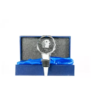 Beagle - Bouchon de bouteille, bouchon de vin en cristal avec photo, cadeau personnalisé pour barman par la marque Art-Dog