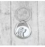Basset Hound - keychain with a dog, keychain with a print, personalized pendant from the Art-Dog brand