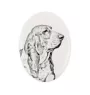 Basset Hound płyta nagrobna ze zdjęciem psa Art-Dog