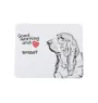 Basset Hound - tapis de souris personnalisé avec impression, tapis de souris personnalisé avec chien, accessoire unique pour employé de bureau de la marque Art-Dog