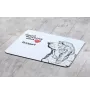 Basset Hound - Mauspad mit Druck, personalisiertes Mauspad mit Hund, einzigartiges Gadget für Büroangestellte von Art-Dog.