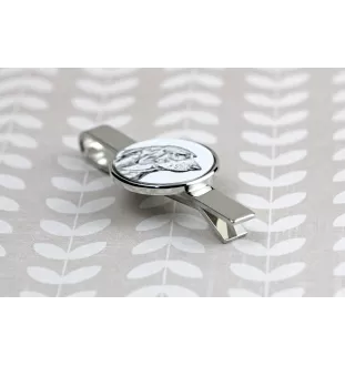 Basset Hound - Krawattenklammer mit Hund, personalisierter Krawattenclip, einzigartiges Geschenk für Männer von der Marke Art-Dog