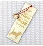 Beagle - dog bookmark, personalized bookmark, dog gadget for Art-Dog brand readers