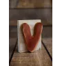 Beagle - wooden LOVE sign, interior decoration with a dog, charming ornament for the shelf by Art-Dog brand