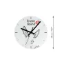 Basset Hound - Wanduhr mit Hund, Regal Uhr mit Druck, personalisierte Hausdekoration von Art-Dog.