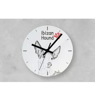 Basset Hound - Wanduhr mit Hund, Regal Uhr mit Druck, personalisierte Hausdekoration von Art-Dog.