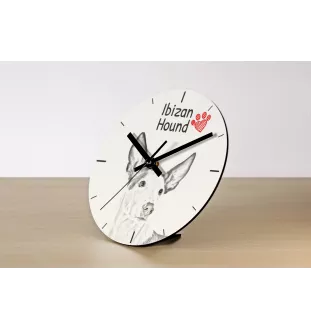 Basset Hound - Wanduhr mit Hund, Regal Uhr mit Druck, personalisierte Hausdekoration von Art-Dog.