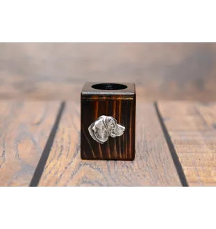 Beagle świecznik kwadratowy Art-Dog