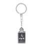 Basset Hound - Crystal key ring with dog photo, illuminated key ring, unique gift by Art-Dog brand