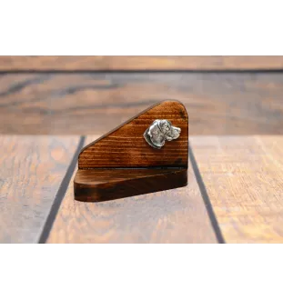 Beagle - Holzkerzenhalter mit Hund, Teelichthalter, Gedenkstätte für den Hund der Marke Art-Dog