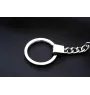 Basset Hound - Crystal key ring with dog photo, illuminated key ring, unique gift by Art-Dog brand
