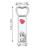 Bearded Collie, Highland Collie, Mountain Collie - bottle opener with a dog, personalized fridge opener, unique gift for a man by Art-Dog brand