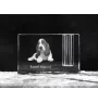 Basset Hound - Stifthalter, Kristallorganizer mit Hundefoto, einzigartige Schreibtischdekoration der Marke Art-Dog