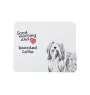 Bearded Collie, Highland Collie, Mountain Collie - mouse pad with print, personalized dog-themed mouse pad, unique gadget for an office worker by Art-Dog brand