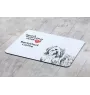 Bearded Collie, Highland Collie, Mountain Collie - mouse pad with print, personalized dog-themed mouse pad, unique gadget for an office worker by Art-Dog brand
