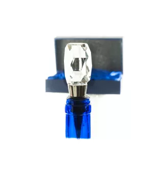 Basset Hound - Bottle stopper, crystal wine stopper with photo, personalised gift for bartender by Art-Dog brand