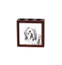 Bearded Collie - Stifthalter mit Hund, Schreibtischorganizer mit Aufdruck, personalisierte Schreibtischdekoration der Marke Art-Dog