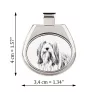 Bearded Collie, Highland Collie, Mountain Collie - dog necklace, personalized pendant with a photo, unique necklace for women and men by Art-Dog brand