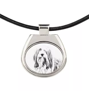 Bearded Collie - Halskette mit Hund, personalisierter Anhänger mit Foto, einzigartige Halskette für Frauen und Männer von der Marke Art-Dog