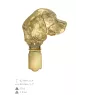 Beagle - broche avec pince, support doré pour numéro de départ, élégante épingle pour exposition de chiens de la marque Art-Dog