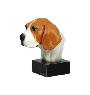 Beagle - figurine peinte, statue, sculpture, réalisée par l'artiste, marque Art-Dog