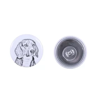 Beagle kolczyki z psem mały Art-Dog