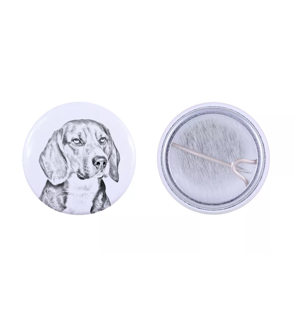 Beagle przypinka z psem mała Art-Dog
