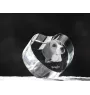 Beagle - une photo de chien dans un cristal, un cœur en cristal, un cadre photo exceptionnel de la marque Art-Dog