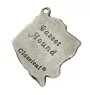 Basset Hound I - un collier avec un chien, un pendentif de chien sur une chaîne en argent, un bijou unique de la marque Art-Dog