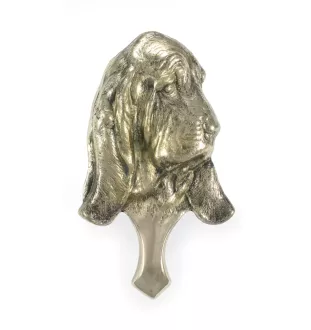 Basset Hound - door knocker in the shape of a dog's head, brass knocker, retro door decoration by Art-Dog brand