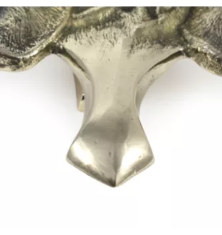 Basset Hound - heurtoir de porte en forme de tête de chien, heurtoir en laiton, décoration rétro de porte de la marque Art-Dog