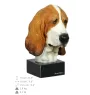 Basset Hound II - painted figurine, statue, figure, made by the artist, brand Art-Dog