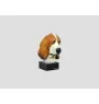 Basset Hound - bemalte Figur, Statue, Skulptur, vom Künstler hergestellt, Marke Art-Dog