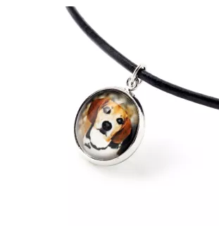 Beagle - necklace in a box, elegant decoration, pendant from the Art-Dog brand