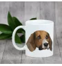 Beagle - Becher mit einem Bild und dem Schriftzug geometrischer Hund Art-Dog