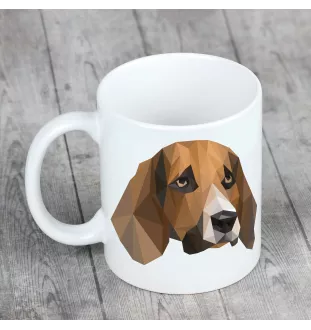 Beagle kubek geometryczny Art-Dog