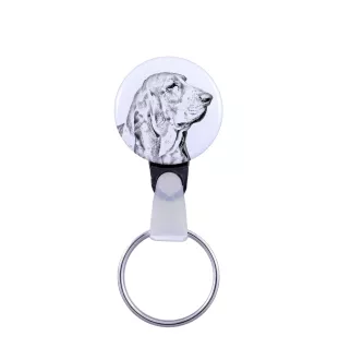 Basset Hound - porte-clés avec l'image d'un chien, pendentif avec la propre graphique de la marque Art-Dog